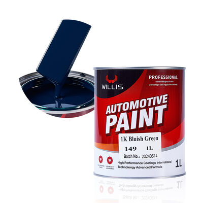 Vernice per riparazione auto in resina acrilica 1K verde ultra-economica monocomponente & Rivestimento