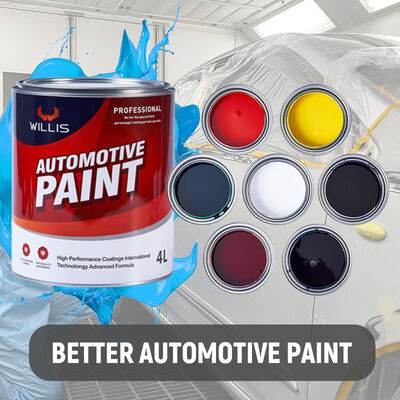 Vernice spray per auto monocomponente in resina acrilica, colore rosso solido 1K, con diluente incluso, prodotta in Cina