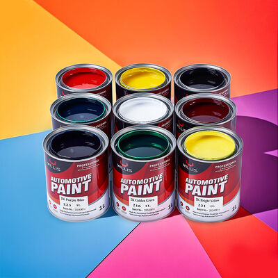 Factory Direct 1K Ultra-Low Price Blue One-Component Acrylic Resin Liquid Car Repair Paint Car Paint Thinner