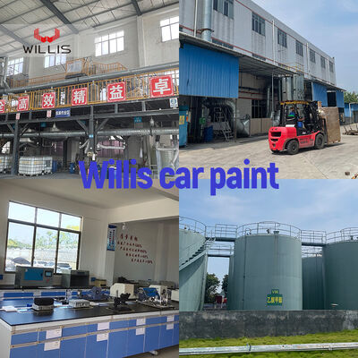 1K Liquid Acrylic Resin Automotive Repair Spray Paint Olive Green Car Paint with Body Filler Thinner for Cars