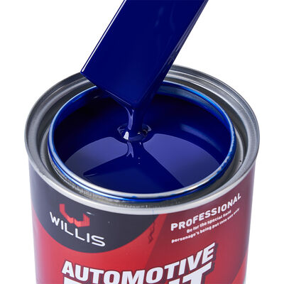 Vernice per riparazioni automobilistiche 1K blu più venduta, resina acrilica monocomponente, primer a basso prezzo e ad alte prestazioni, diluente trasparente spray