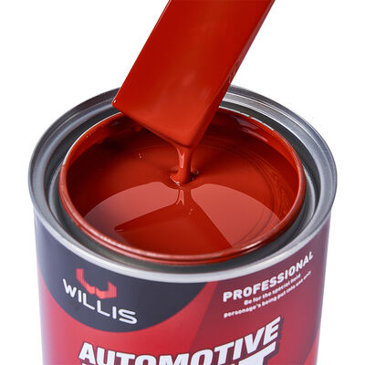 Vendita calda 1K Vernice per rivestimento auto Resina acrilica ad alte prestazioni Ferro Toni metallici rossi Automotive Rifinire Vernice auto Prezzo basso