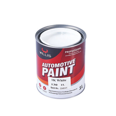 Vernice Spray per Auto Acrilica Bianca Monocomponente di Alta Qualità 1K ad Alta Coprenza, Vernice per Carrozzeria Efficiente a Base di Resina Acrilica