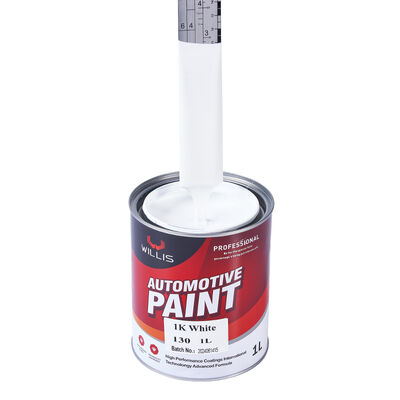 Vernice Spray per Auto Acrilica Bianca Monocomponente di Alta Qualità 1K ad Alta Coprenza, Vernice per Carrozzeria Efficiente a Base di Resina Acrilica