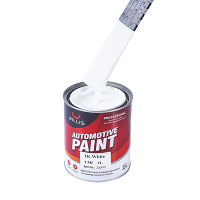 Vernice Spray per Auto Acrilica Bianca Monocomponente di Alta Qualità 1K ad Alta Coprenza, Vernice per Carrozzeria Efficiente a Base di Resina Acrilica