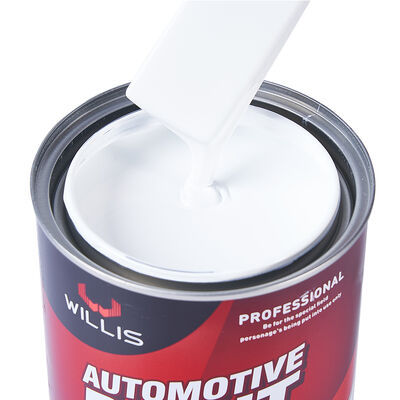 Vernice Spray per Auto Acrilica Bianca Monocomponente di Alta Qualità 1K ad Alta Coprenza, Vernice per Carrozzeria Efficiente a Base di Resina Acrilica