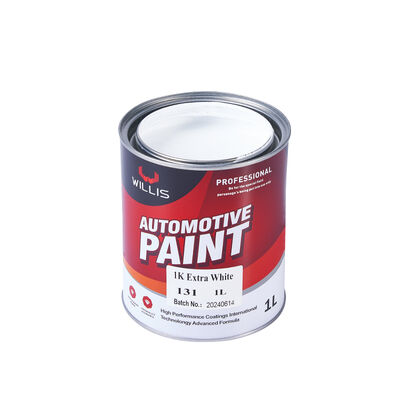Buon Prezzo Extra Bianco Auto Base Riparazione Auto Rivestimento 1k Acrilico Resina Vernice con più sottile Alta Qualità Auto Rifinitura Vernice