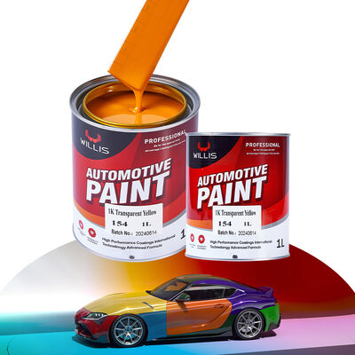 1K Basecoat Vernice Acrilica Automobilistica Liquido Spray per Ritocco Auto Prodotto da Produttori di Vernici per Auto