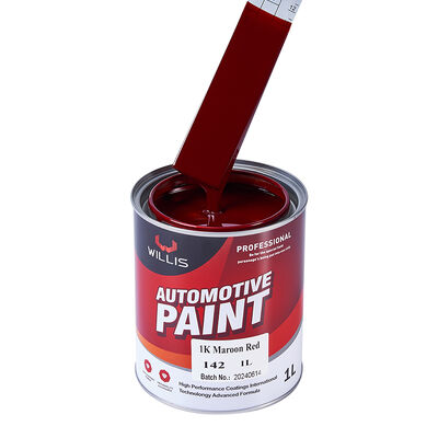 Cina Fornitore di vernice auto ripristinare asciugatura rapida 1k marrone rosso auto riparazione e rifinire diluente di vernice