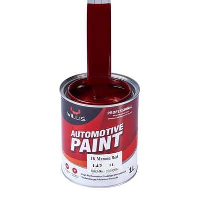 Cina Fornitore di vernice auto ripristinare asciugatura rapida 1k marrone rosso auto riparazione e rifinire diluente di vernice