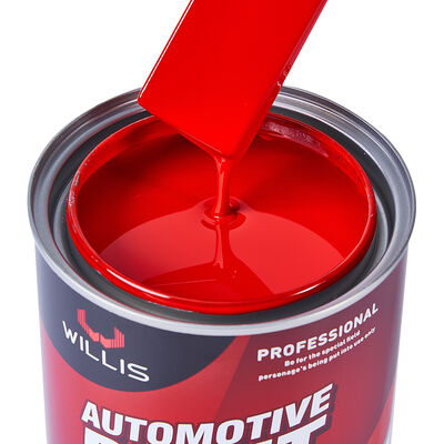 Vernice acrilica per auto a due componenti, rosso brillante 1K di alta qualità, rivestimento liquido per la riparazione di auto, prezzo all'ingrosso di fabbrica