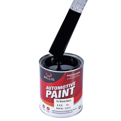 1k Acrilico bluastro nero auto rifinitura Vernice Decorativa corpo riempitore e riparazione rivestimento