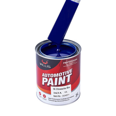 1K Ultra Marino Blu Vernice Spray per Auto Resina Acrilica Un Componente Vernice Liquida Riparazione Auto Colore Solido Strada Navale Made in China