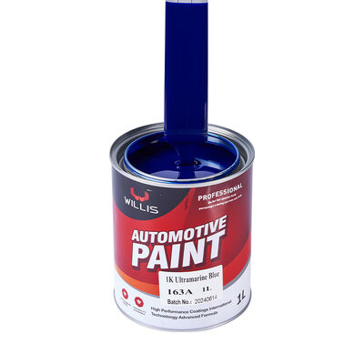 1K Ultra Marino Blu Vernice Spray per Auto Resina Acrilica Un Componente Vernice Liquida Riparazione Auto Colore Solido Strada Navale Made in China