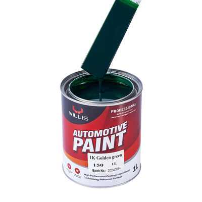 1K Verde Dorato Vernice Spray per Auto Resina Acrilica Liquida Automotive Rifinire Vernice Colore Solido 1K Vernice Cina