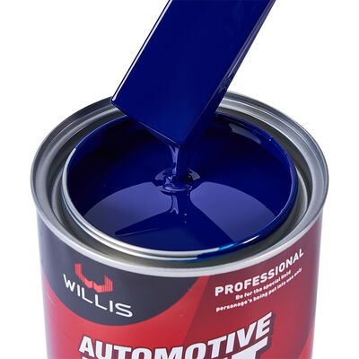 Willis 1K Blue Car Paint From China Automotive Standard Basecoat with Acrylic Resin Coating