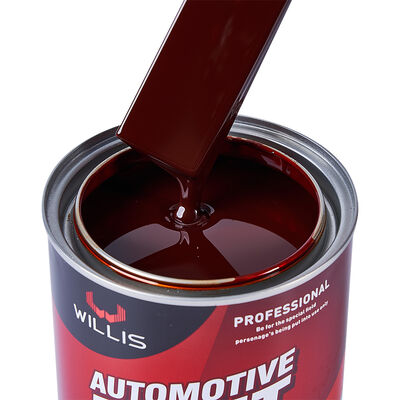 1K Trasparente Rosso Ferro Vernice Spray per Auto Rivestimento Liquido Realizzato in Resina Acrilica per Ritocco Auto Lavori di Verniciatura Auto Metallizzata