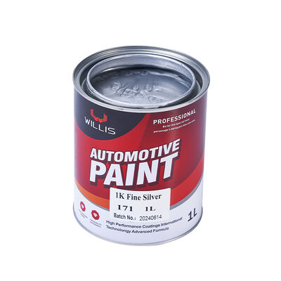 High Quality 1K Silver Multicolor Automotive Spray Paint Fine Silver Car Paint with Automotive Thinner Coating & Paint