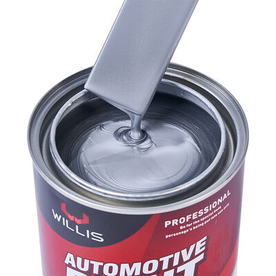 Factory Supplied 1K Silver Strong Metallic Feel Spray-On Acrylic Resin Liquid Car Paint