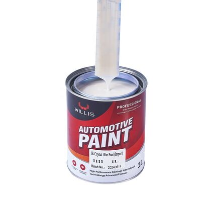 Blue Pearl Liquid Acrylic Resin Car Paint Protective Clear Coat for Plastic Coating Car Repair Spray Application Factory
