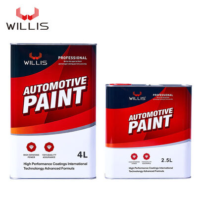 Willis W980 Rivestimento trasparente ad alta lucentezza Automotive Acrylic Resin Liquid Coating Topcoat Spray Paint for Cars Boats Superfici di plastica