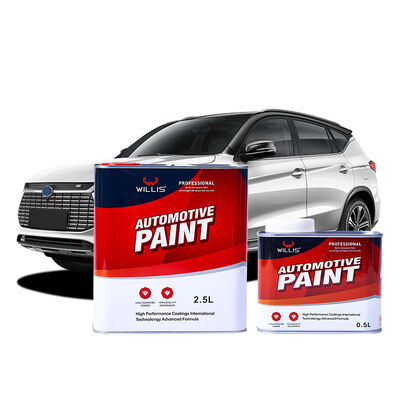 Willis W980 Rivestimento trasparente ad alta lucentezza Automotive Acrylic Resin Liquid Coating Topcoat Spray Paint for Cars Boats Superfici di plastica