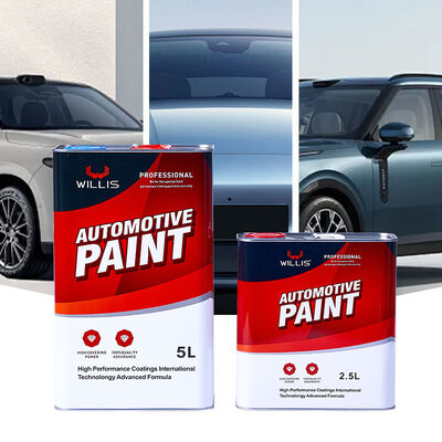 Willis W980 Rivestimento trasparente ad alta lucentezza Automotive Acrylic Resin Liquid Coating Topcoat Spray Paint for Cars Boats Superfici di plastica