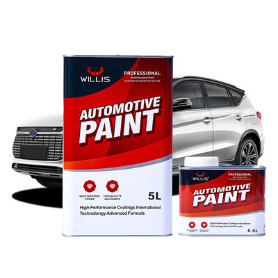 Resina acrilica di alta qualità 2K trasparente Clearcoat Auto Paint Hardener per rivestimento di plastica Applicazione di pistole a spruzzo Buon rivestimento
