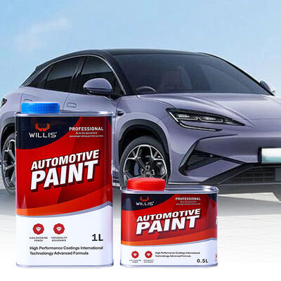 Resina acrilica di alta qualità 2K trasparente Clearcoat Auto Paint Hardener per rivestimento di plastica Applicazione di pistole a spruzzo Buon rivestimento