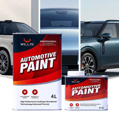 Resina acrilica di alta qualità 2K trasparente Clearcoat Auto Paint Hardener per rivestimento di plastica Applicazione di pistole a spruzzo Buon rivestimento
