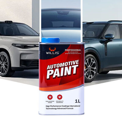 Diluente per vernici per auto di alta qualità 1K, vernice per auto basecoat all'ingrosso dalla fabbrica cinese, produttore di vernici per auto