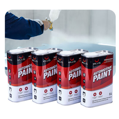 Diluente per vernici per auto di alta qualità 1K, vernice per auto basecoat all'ingrosso dalla fabbrica cinese, produttore di vernici per auto