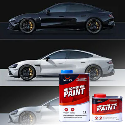 Pintura spray per auto 2K di alta qualità WILLIS Automotive Vernice liquida con rivestimento liquido riparazione di alta lucentezza Vernice di plastica per imbarcazioni