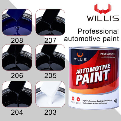 Pittura automatica 2K di alta qualità Asciuga veloce e facile Applicazione all'ingrosso Auto corpo Automotive Liquid Coating Acrylic Resin Based Solid Color Car