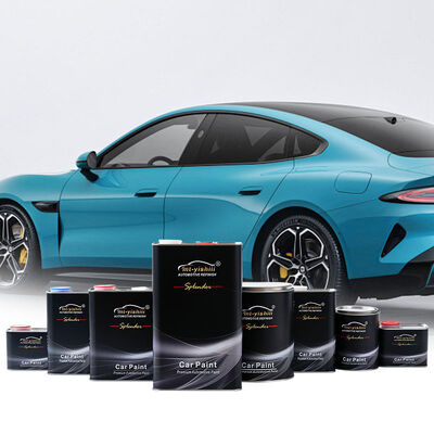 1K Orange Red Factory Supply All Auto Body Supplies: Epoxy Primer, Car Paint, Acrylic Varnish, Thinner | with Body Putty
