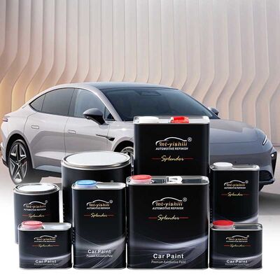 Factory Supply 1K Transparent Iron Red Acrylic Resin Touch Spray Paint for Car Scratch Repair & Car Paint Mixing Machine
