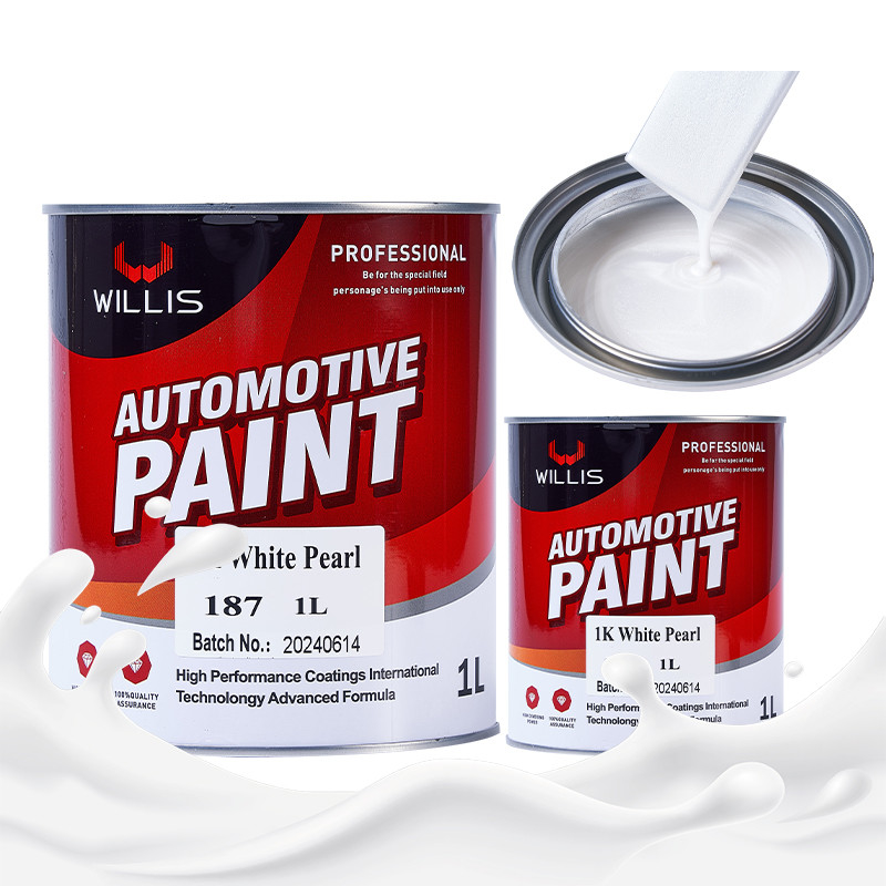 Acrilico Flash Chiara Perla Vernice Automotive Alta Solidità Veloce Secco Perla Bianco Vernice Auto Vernice Acrilica Lacca