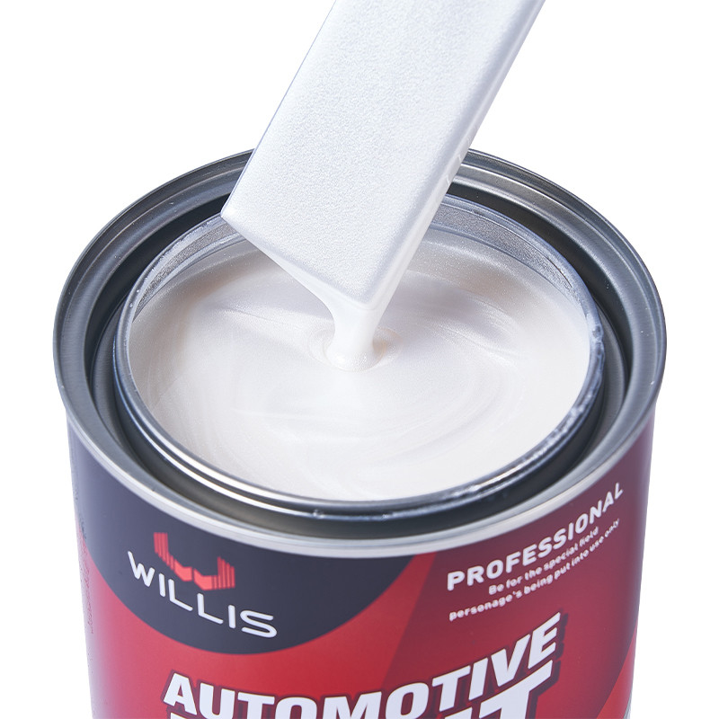 OEM 1K Pigmento metallico Perla Bianca Vernice Automotive Vernice Auto Vernice Sottile Vernice Top Coat