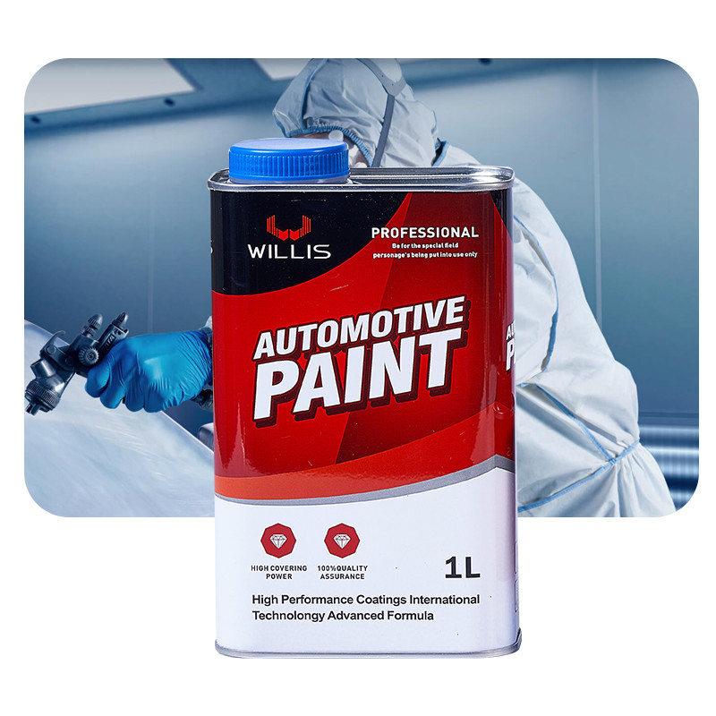 Effetto specchio basso viscosità 2k Automotive Clear Coat Paint Alto lucido Vernice auto Solid Car Paint Spray Tool