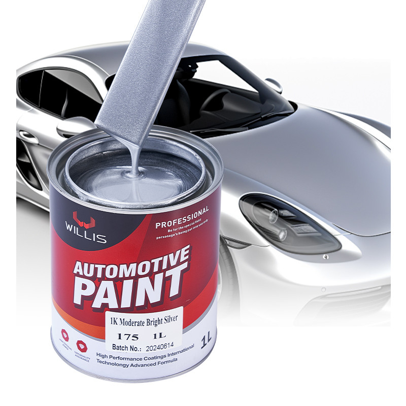 1K Primer Perla Argento Metallico Vernice Automotrice Standard Sottilizzatore 2K Epossico Primer 1K Argento Metallico Basamento