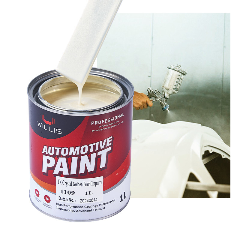 Vernice automobilistica cristallina perla bianca adesione forte Materia prima acrilica, Vernice automobilistica,Vernice automobilistica metallica