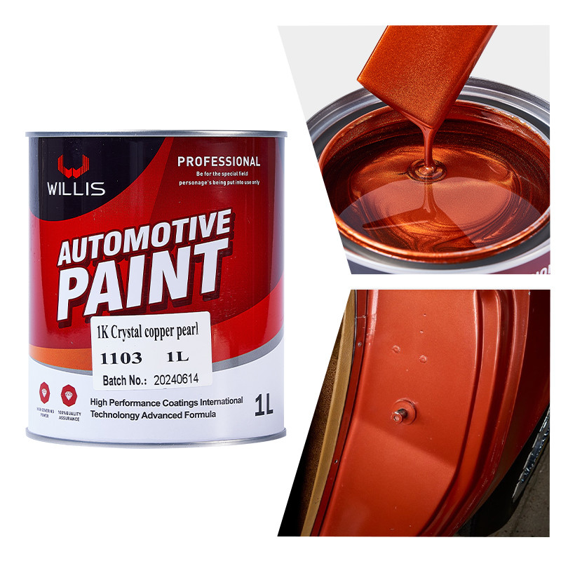 Vernice per auto non tossica Midnight Blue Pearl, Vernice per automobili Rustoleum liquido, Vernice a colori 2K / 1K, Vernice a colori 1K Pearl