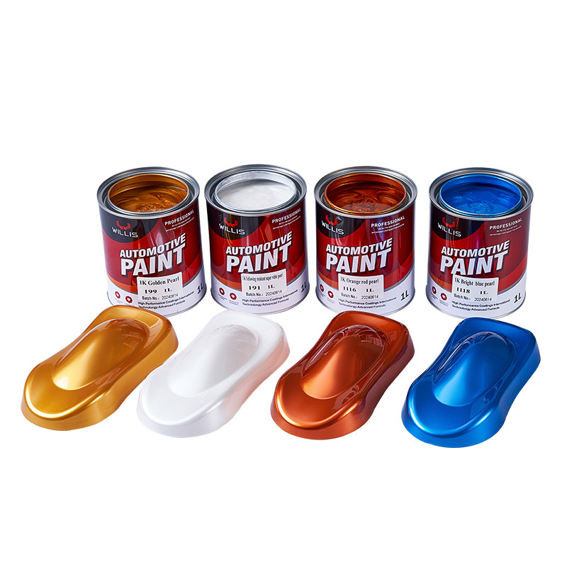 1K Perla Vernice Automotive Rivestimento liquido Colori multipli Facile da applicare Servizi OEM / ODM,Vernice a spruzzo auto
