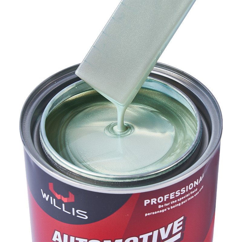 1K Multi Color Changing Pearlescent Illusion Effect Paint Resina acrilica con rivestimento blu verde viola
