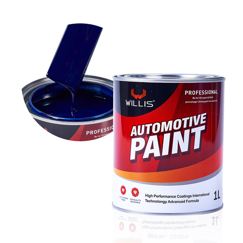 Vernice per auto acrilica di alta qualità 2K blu rosso blu per automobili colore metallico buon prezzo vernice a spruzzo fornitura di riparazione auto rivestimento