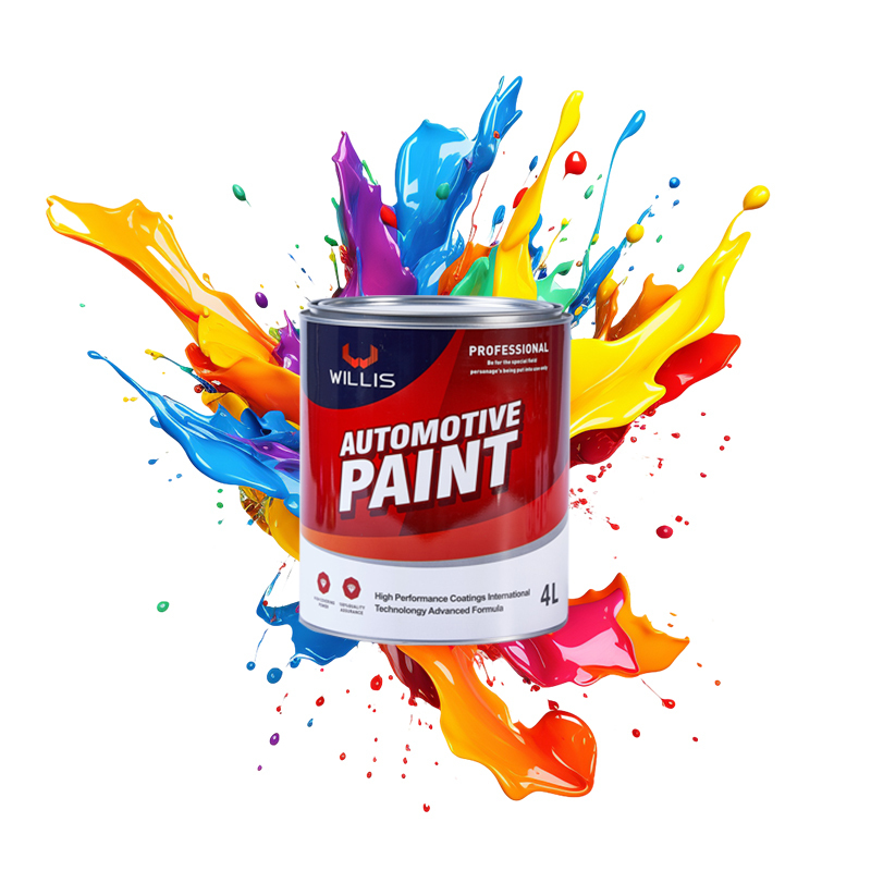 High Quality 2K Solid Paint in Lemon Yellow with 2 Years Shelf Life Available in 1L 4L 20L Sizes for Car Painting