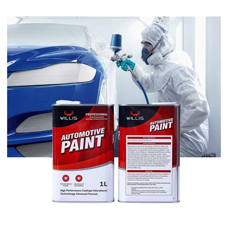 Vendita calda Auto corpo 2K / 1K Vernice standard per auto più sottile 2K / 1K Color Acrilico Rivestimenti Automotive Rivestimenti Base Mantello Vernice trasparente