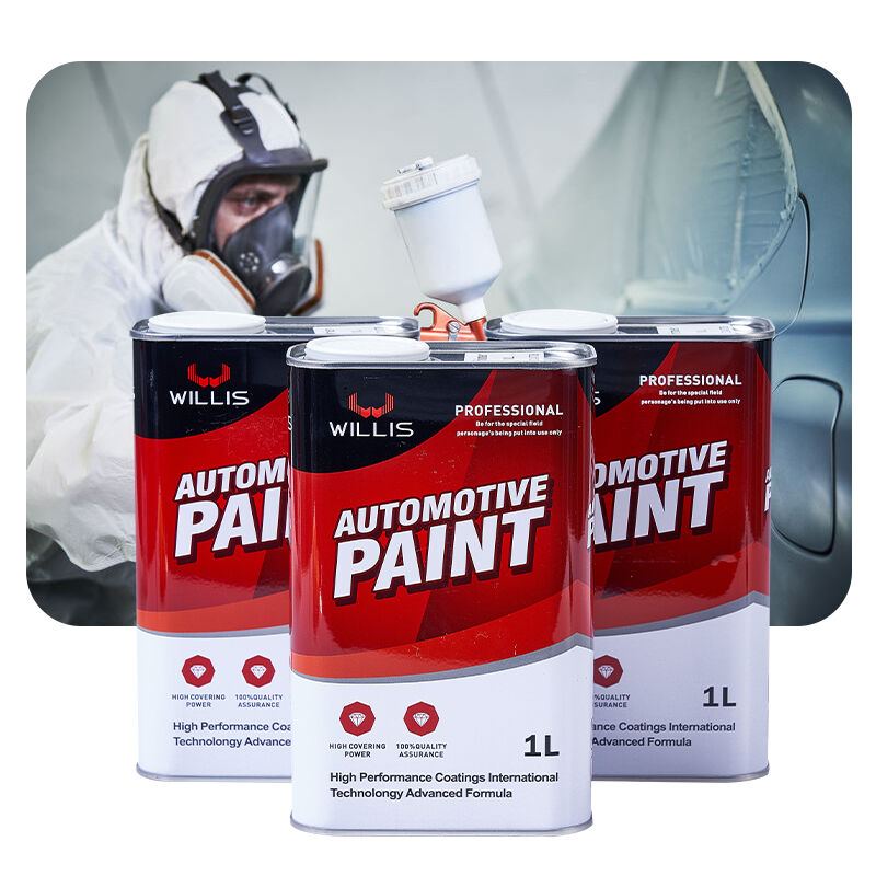 Hot Sale Auto Body Paint & Supplies Base Coat Clear Coat Car Refinish Paint Metal Plastic Ingredienti principali Resina Resina acrilica