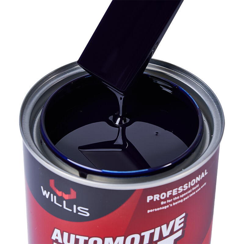 Buon prezzo del produttore 2K Vernice per auto blu viola Rivestimento liquido OEM Disponibile Spray Rifinire Vernice in resina acrilica a due componenti