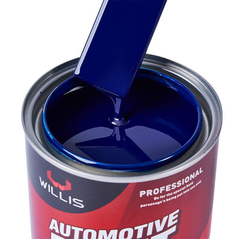 Vernice per auto 1K Blu verdastro Vernice automobilistica Colore solido Basecoat 1K con rivestimento in resina acrilica Vernice per ritocco auto